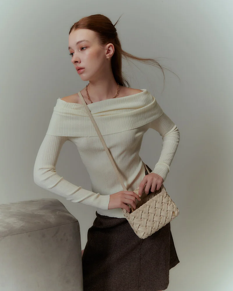 Paris Mini Hand Bag Beige